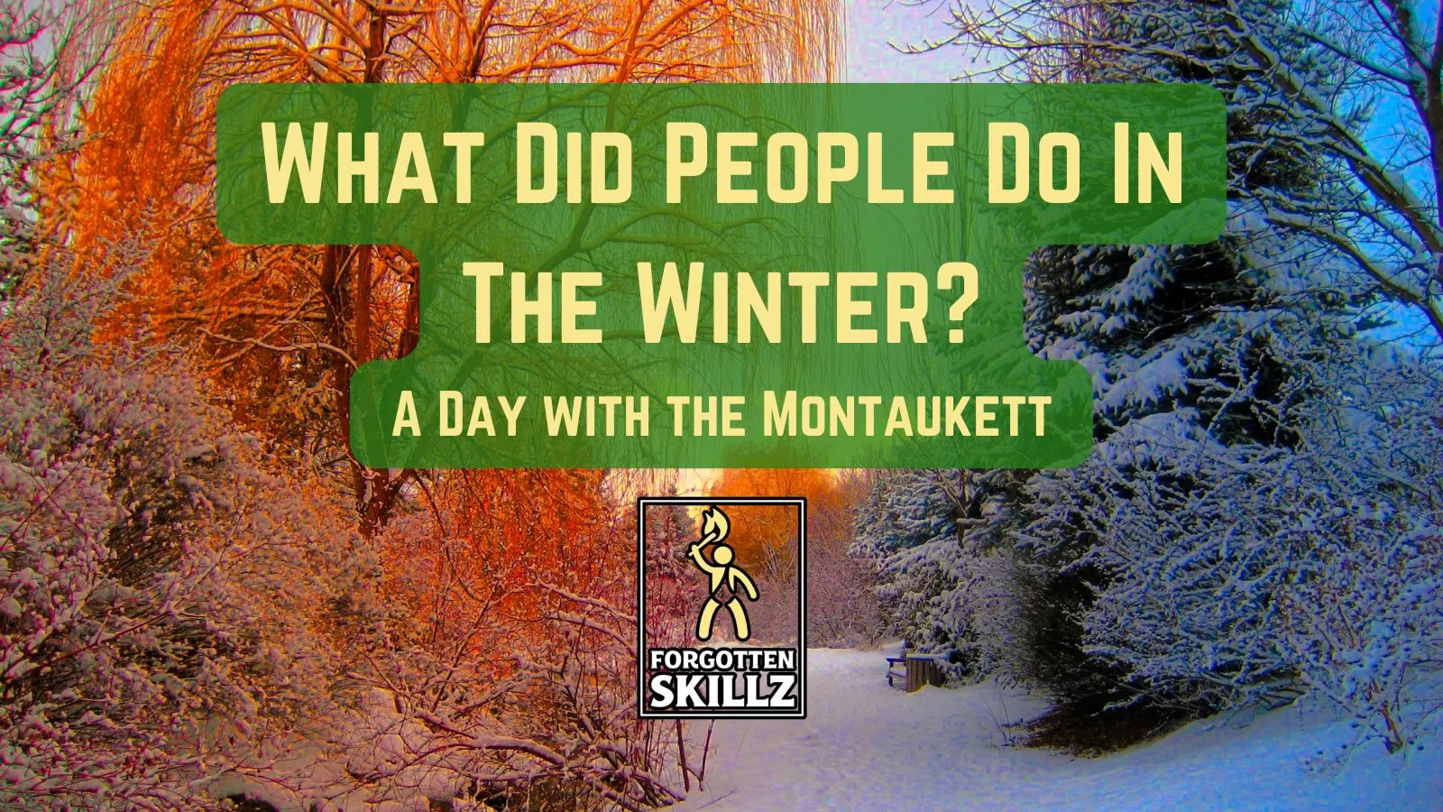 What Did Native Americans Do in the Winter?