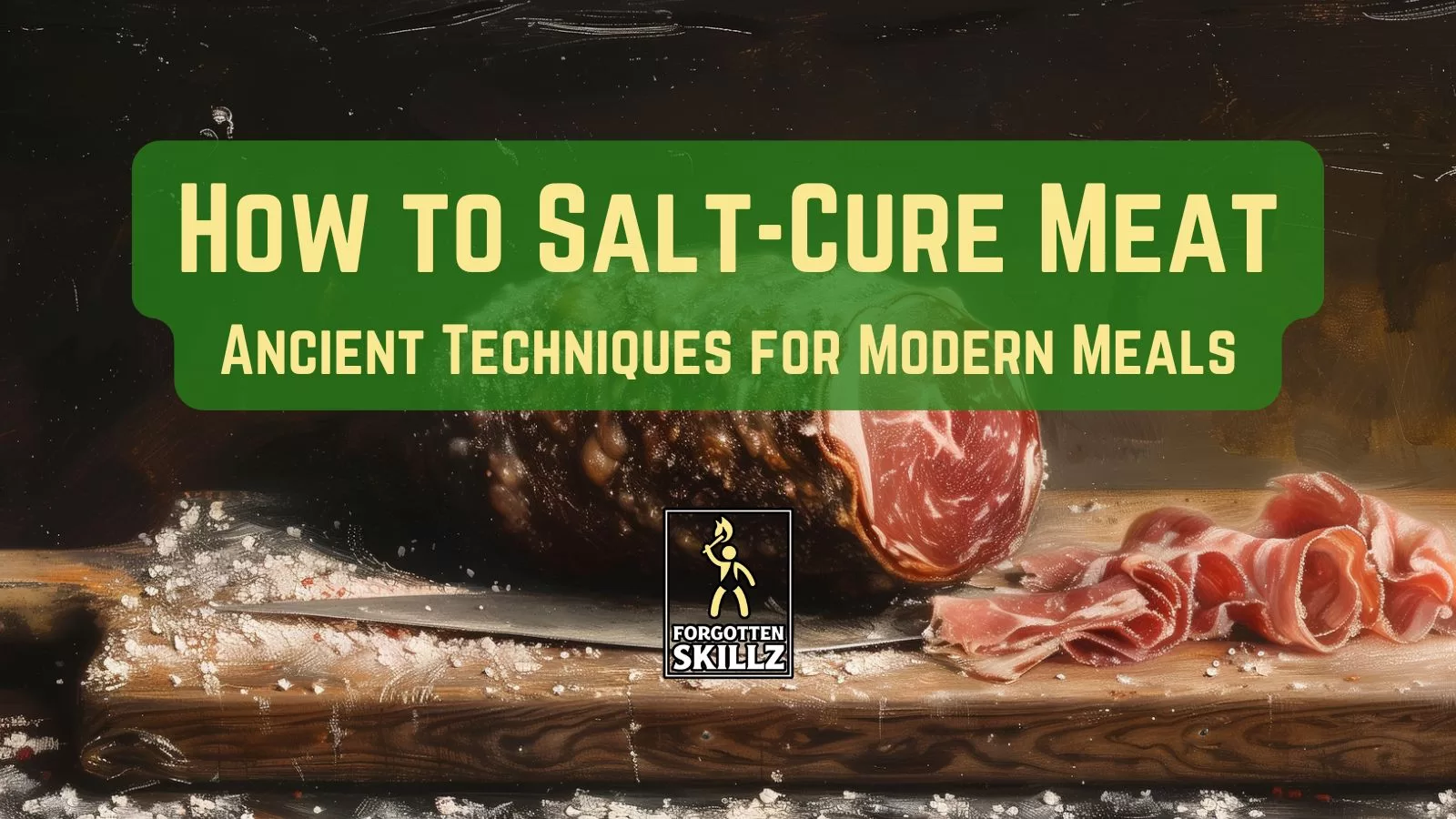 How to salt cure meat at home