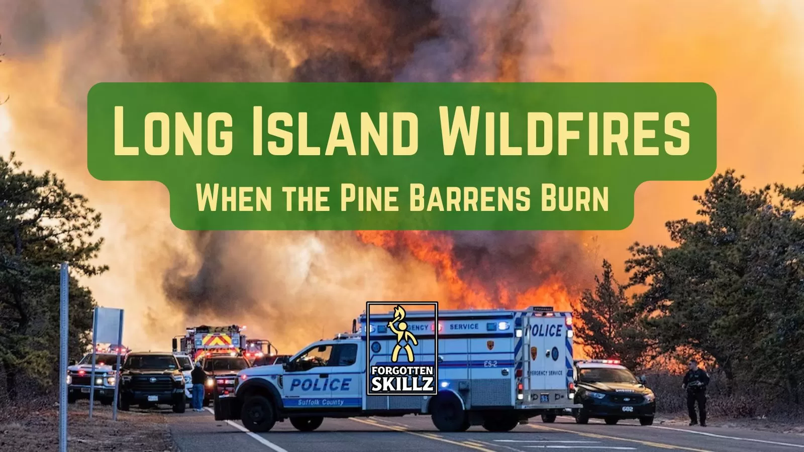 The cause of and lessons from the Long Island wildfires in the Pine Barrens of the East End